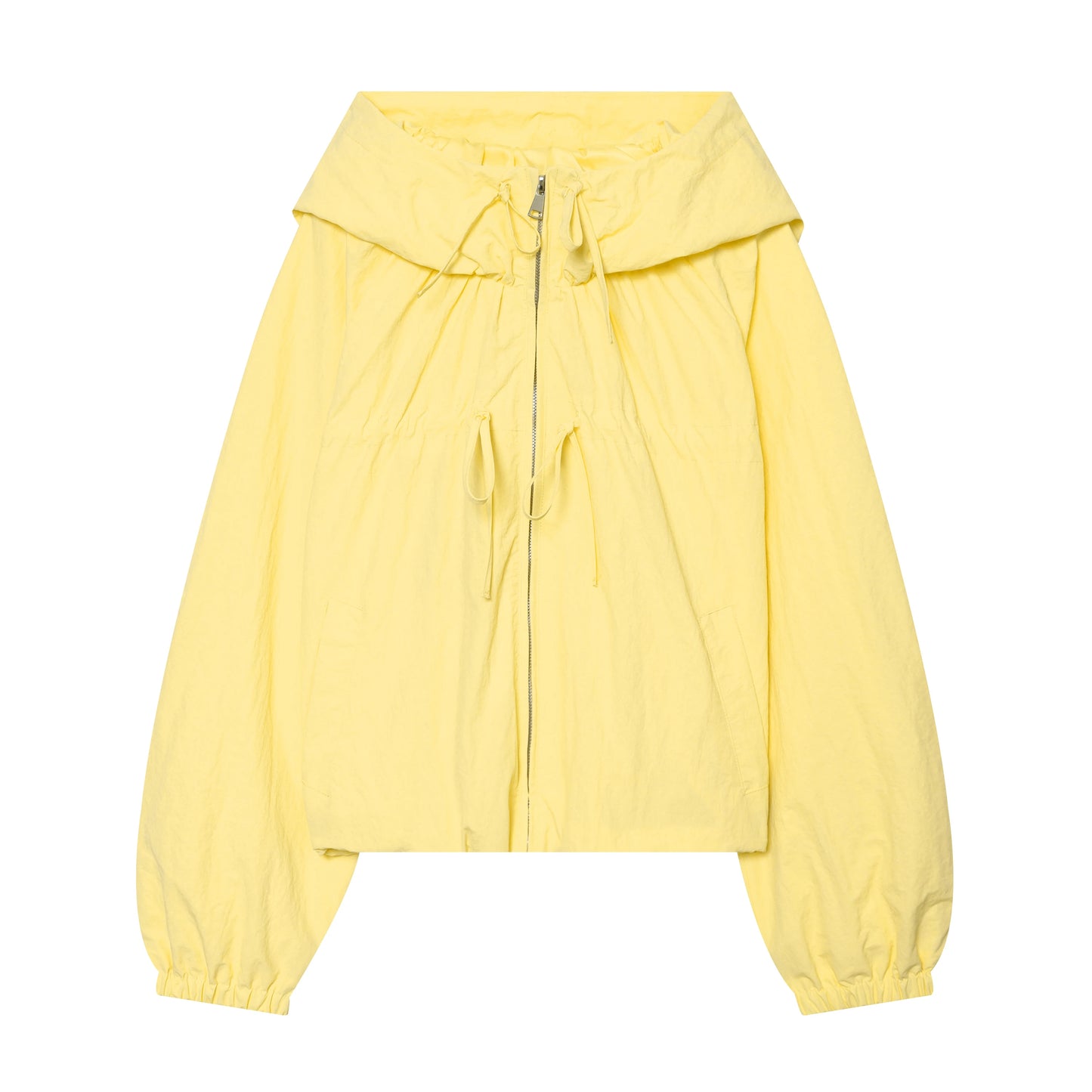 Guobioziy Women's Hooded Zipper Cardigan With Drawstring Detail