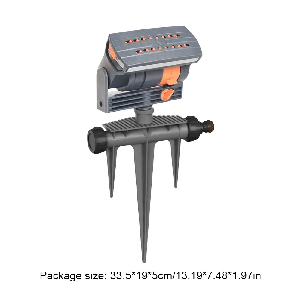 Oscillating Lawn Sprinkler With Adjustable Flow 16 Nozzles