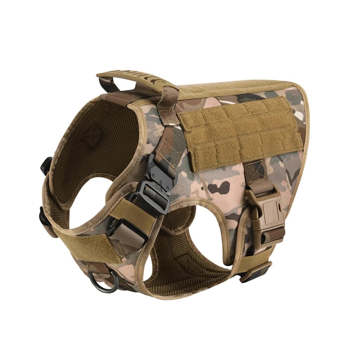 Large Military Tactical Dog Harness For Training And Hunting