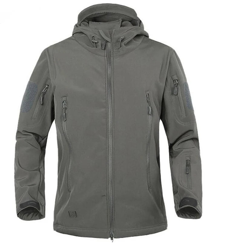 Dafeili Tactical Softshell Jacket Waterproof Windproof Military Style
