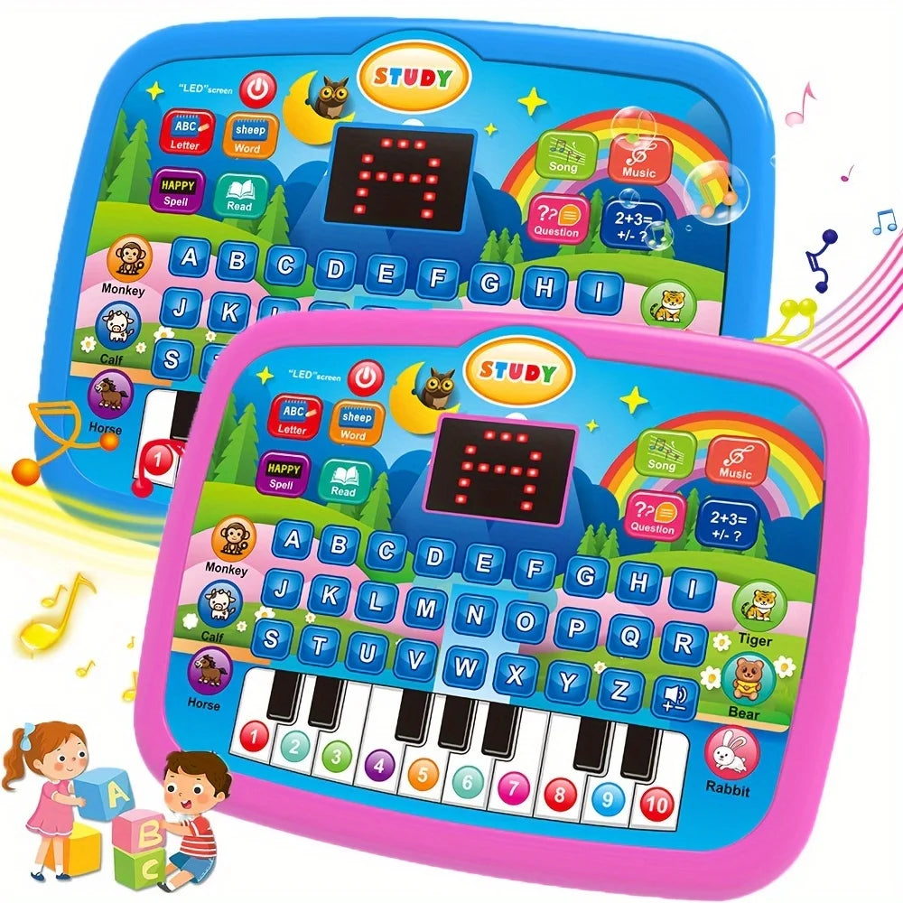 Kids Educational Learning Machine English Math Music Animal Piano Toy