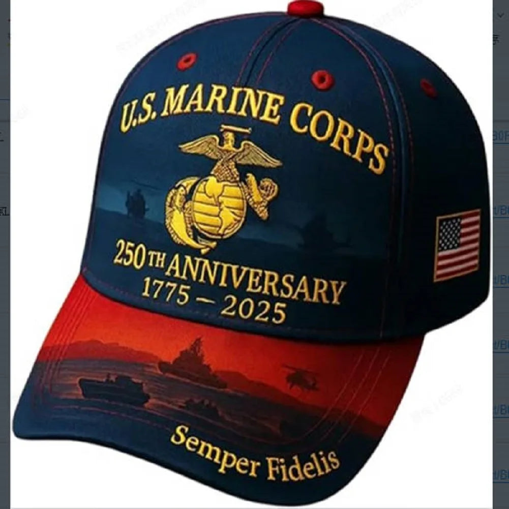 APWIKOGER US Marine Corps Baseball Cap Unisex Hat Outdoor