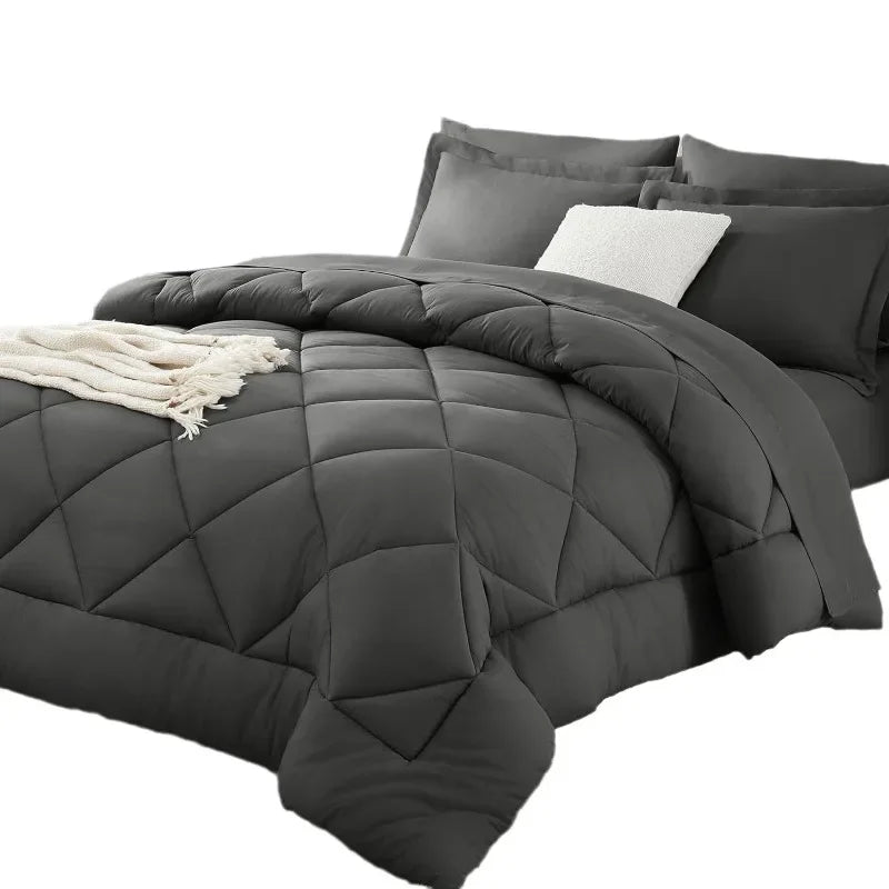 Luxury Bamboo Fiber 460 Gr Down Alternative Comforter Set