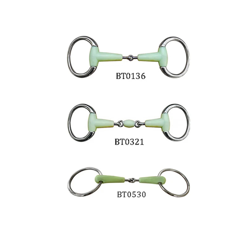 Stainless Steel Eggbutt Snaffle Bit For Horse Training