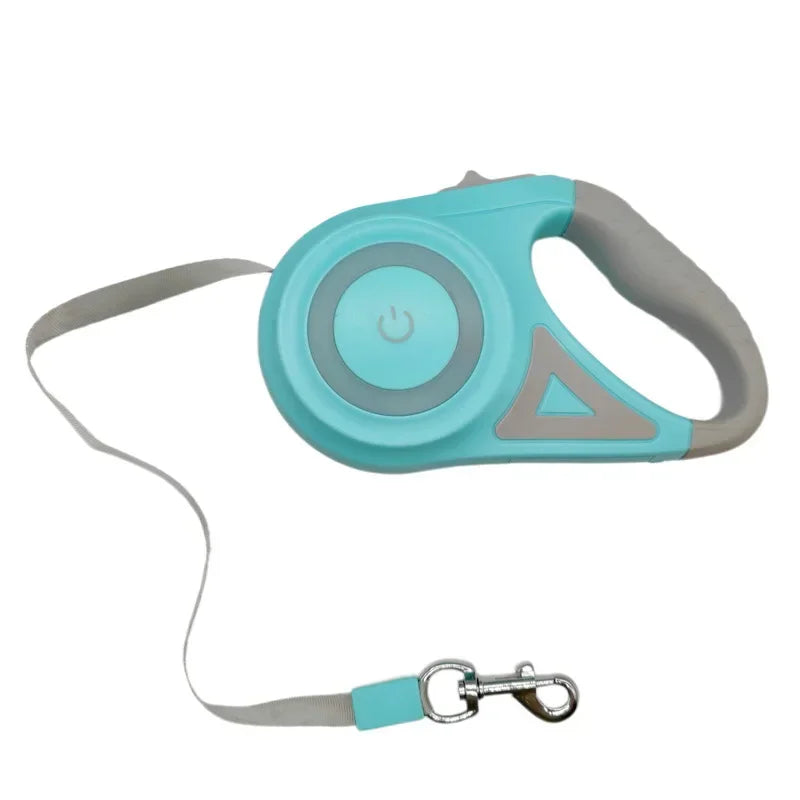 NONECN LED Luminous Retractable Dog Leash For Medium Dogs