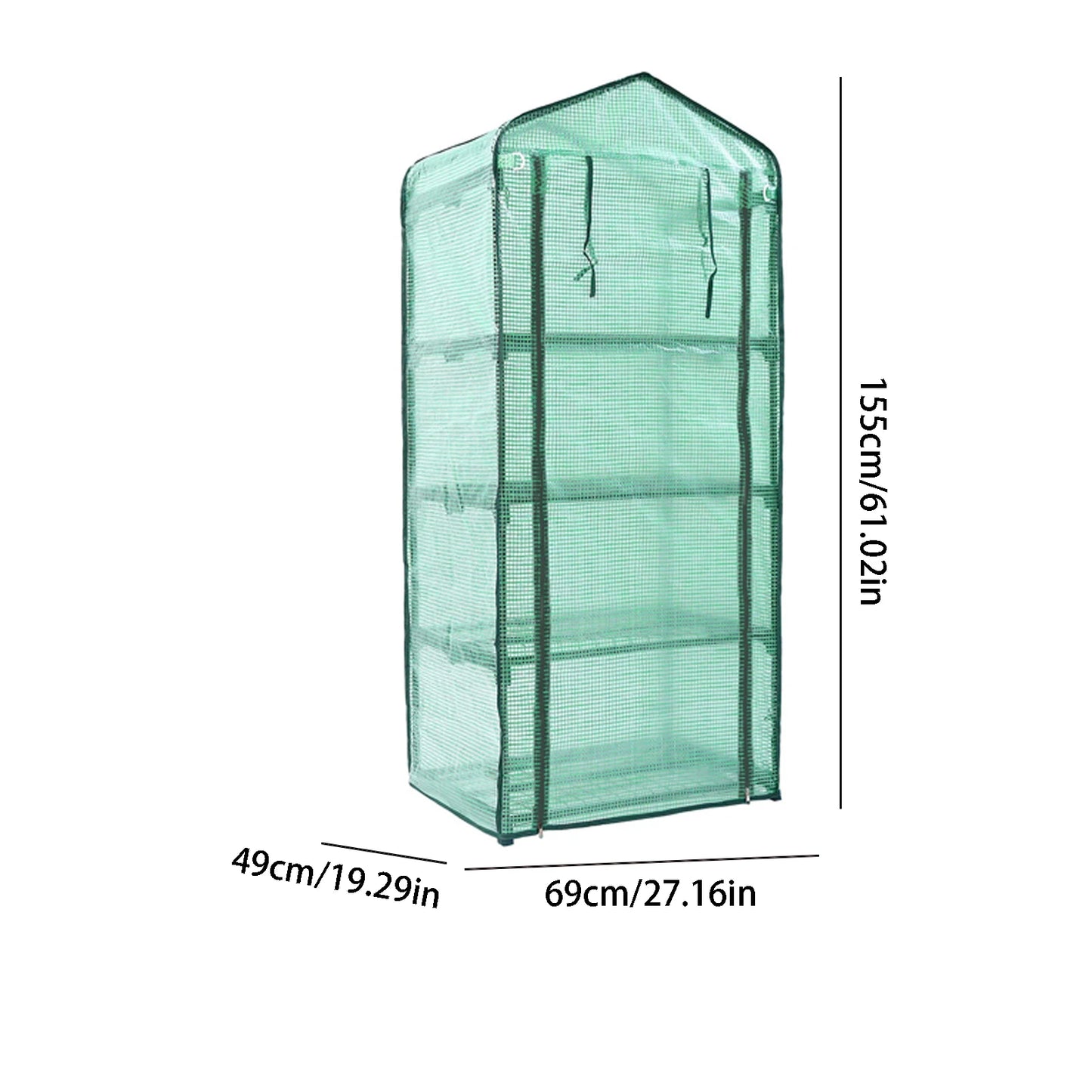 Garden Greenhouse Cover PVC Durable Plant Cover 2/3/4/5 Tier