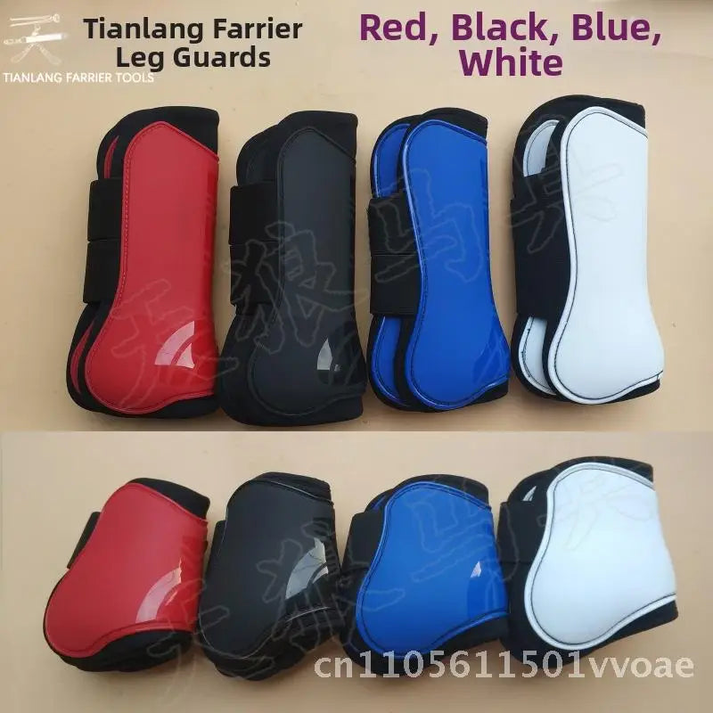 Neoprene Horse Leg Warmers And Leg Guards For Equestrian Care