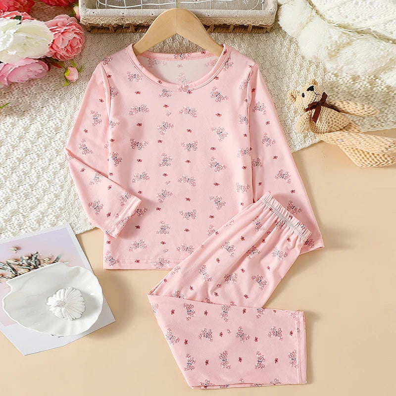 Unisex Kids Summer Shorts Set Two Piece Outfit For Home And Outdoors