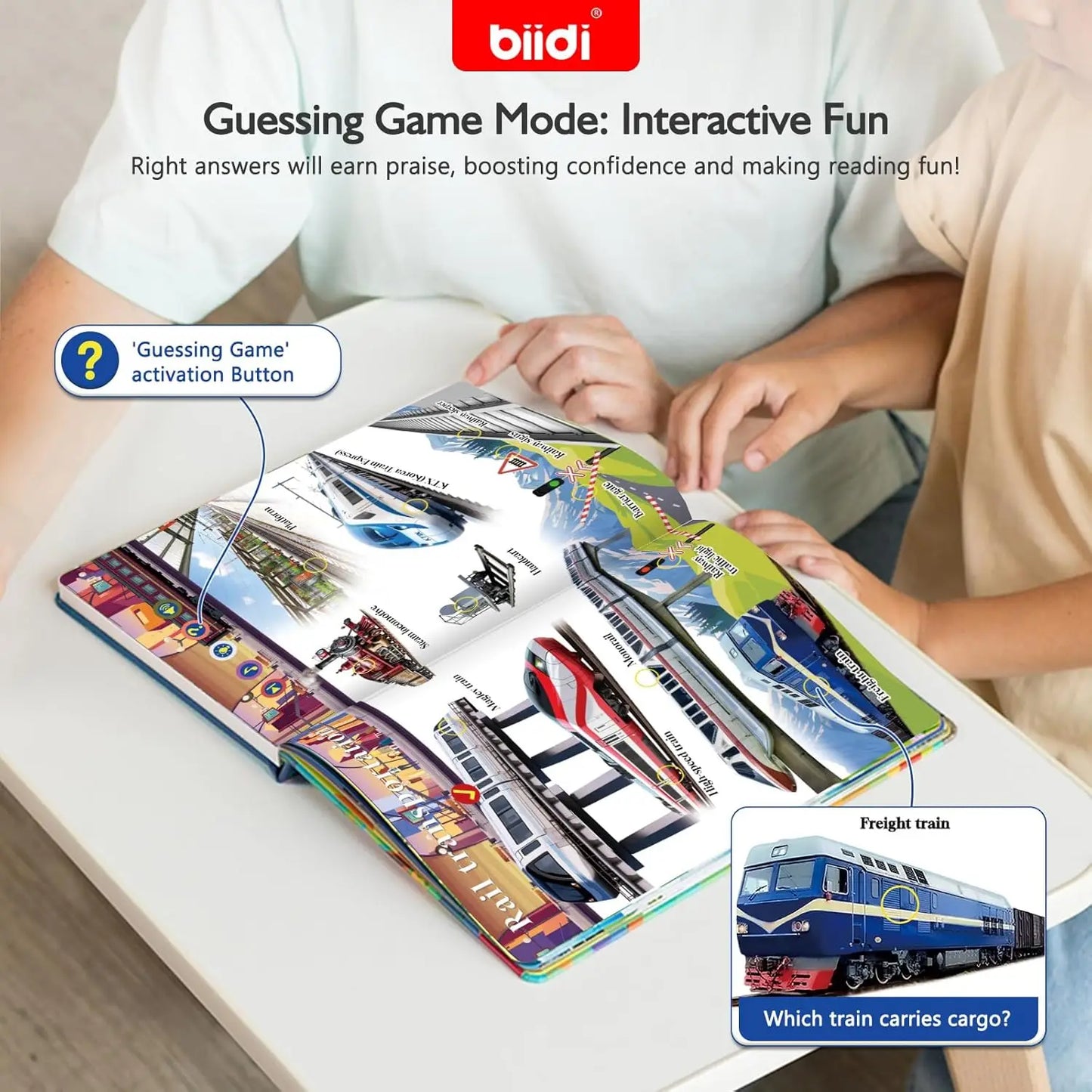 English Sound Book Montessori Transportation And Robot Educational Talking Ebook