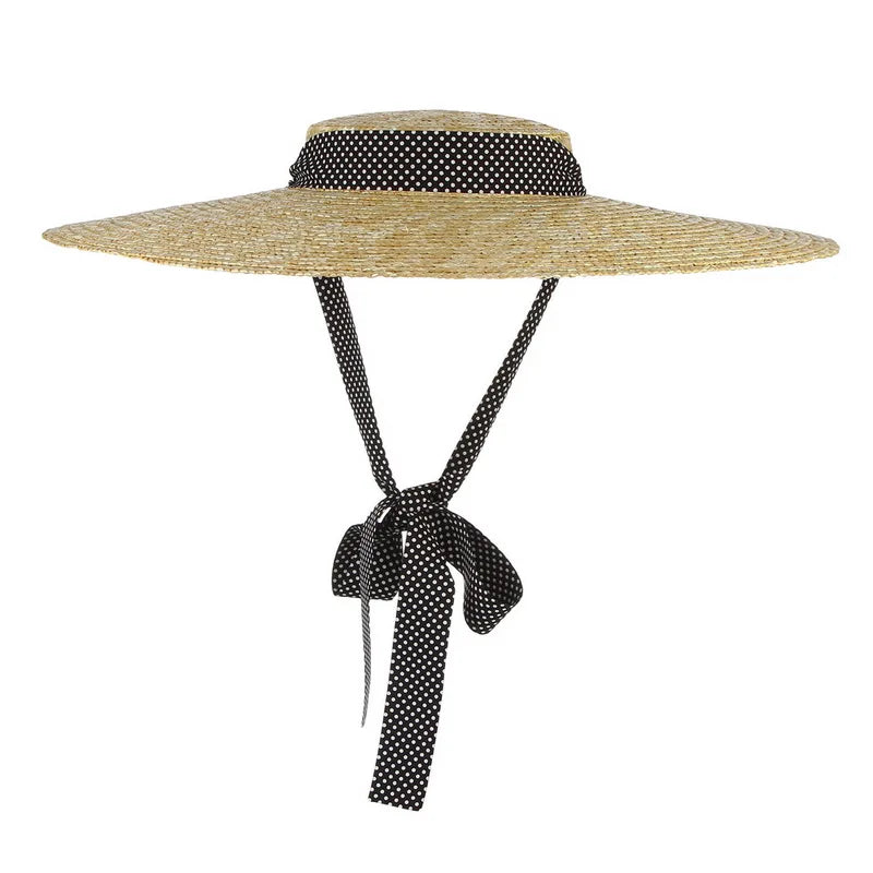 Gemvie Women Sun Hat Large Brim Straw Beach Vacation Hat