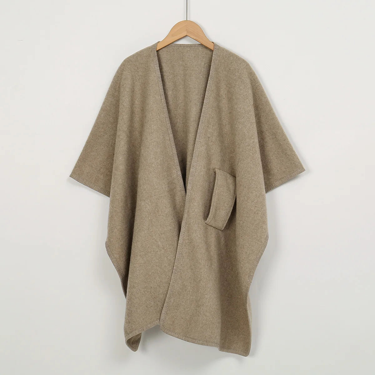 LAVEN Womens Warm Shawl Wrap Half Sleeve Poncho Cardigan