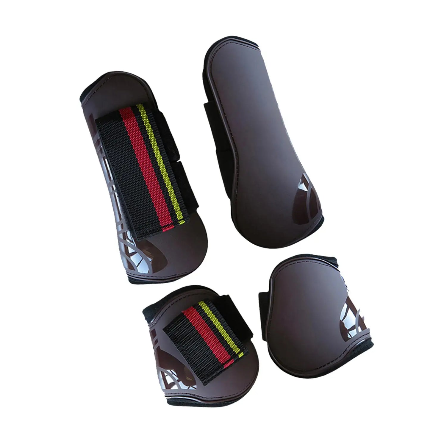 Horse Tendon Boots 4Pcs Lightweight Leg Guards For Cross Country