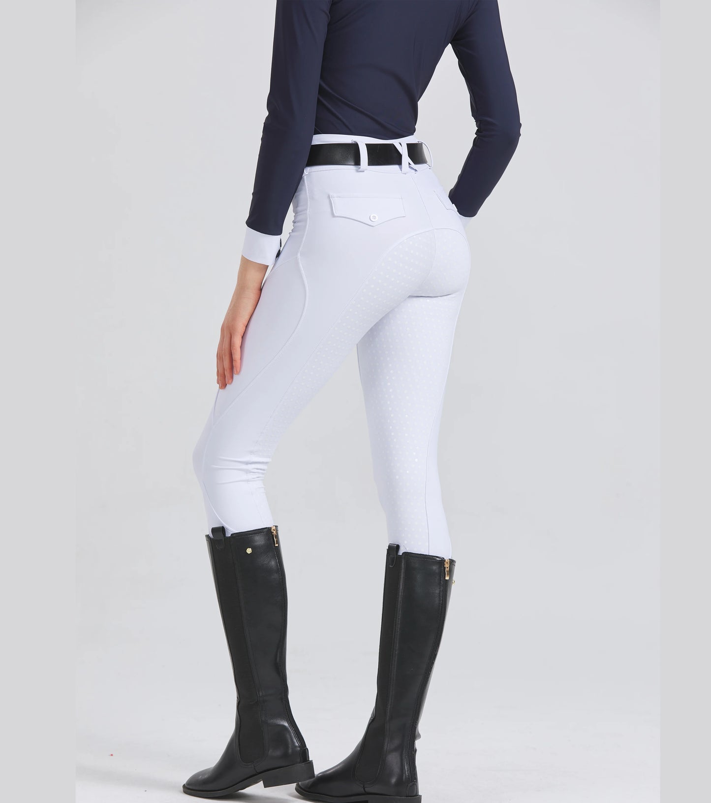 UURUUCN Women Equestrian Silicone Anti Slip Riding Pants