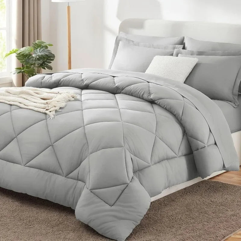 Luxury Bamboo Fiber 460 Gr Down Alternative Comforter Set