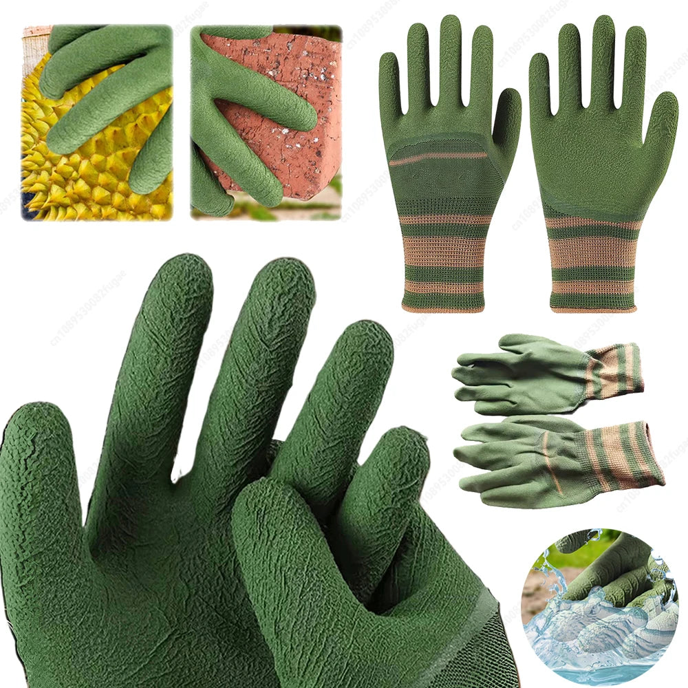 NONECN Thorn Proof Gardening Gloves Waterproof For Cactus Roses Blackberry