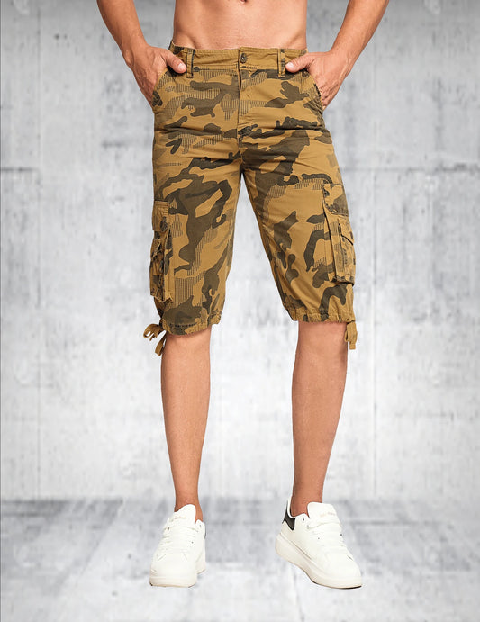 Men's Summer Workwear Shorts Regular Fit Cotton Casual
