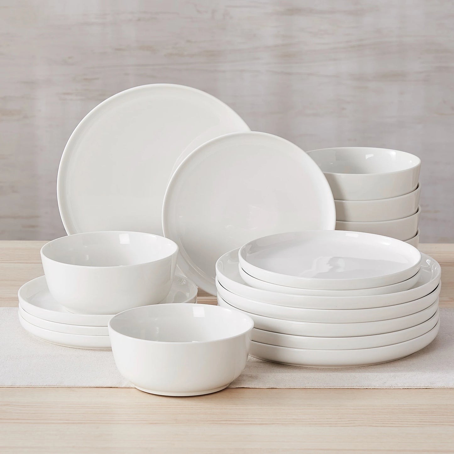 Malacasa Premium Ceramic Dinnerware Set With Bowls