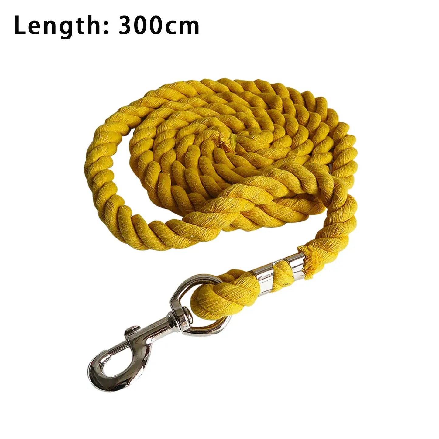 Tooyful Horse Lead Rope Durable Handmade Soft Bolt Snap Swivel