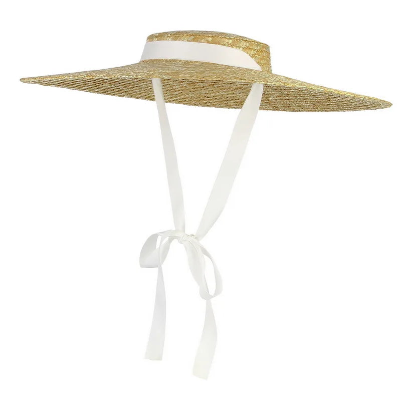 Gemvie Women Sun Hat Large Brim Straw Beach Vacation Hat