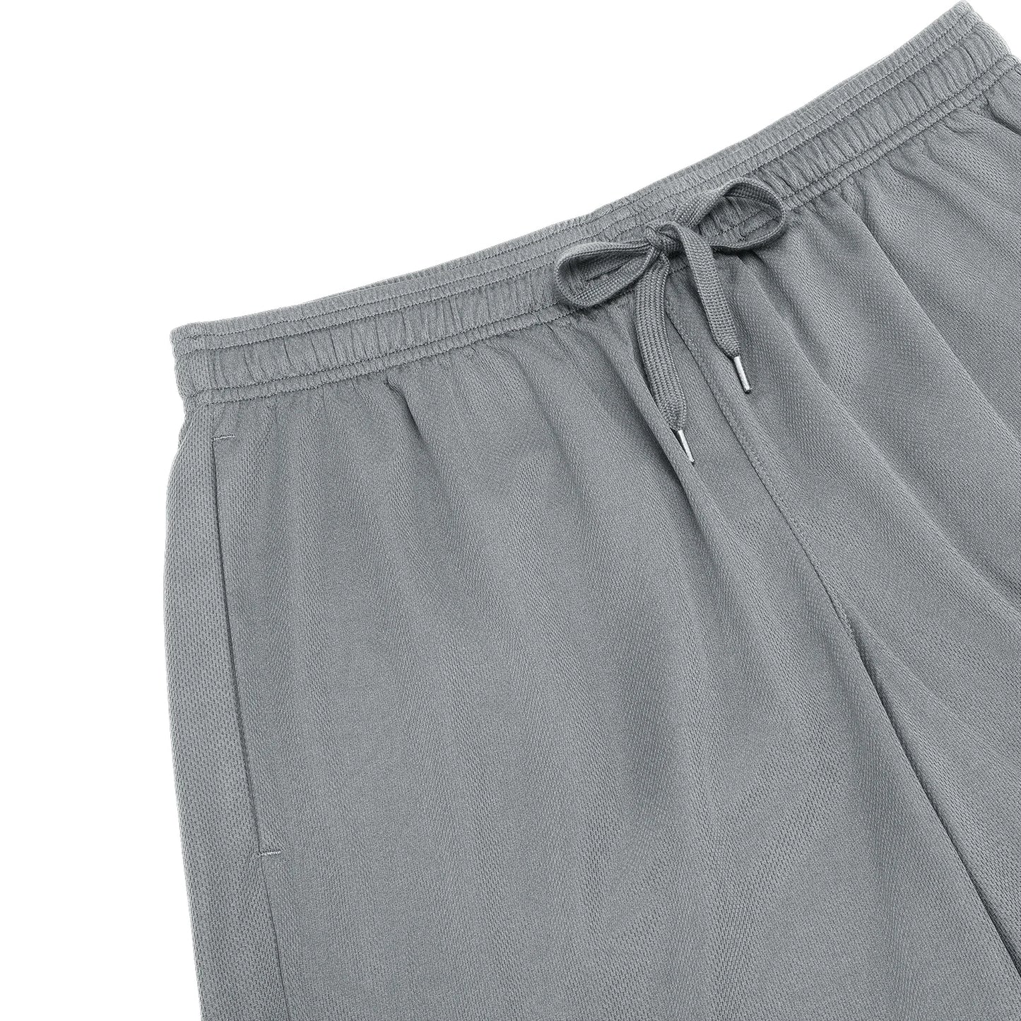 NONECN Men's Quick Dry Polyester Sports Shorts With Elastic Pocket