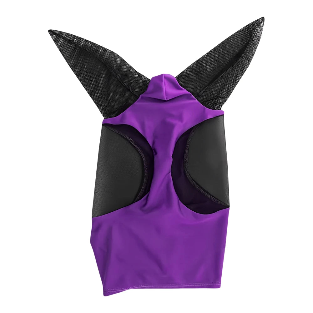 Anti Mosquito Mask For Horse Riding Equestrian Breathable Mesh Hood