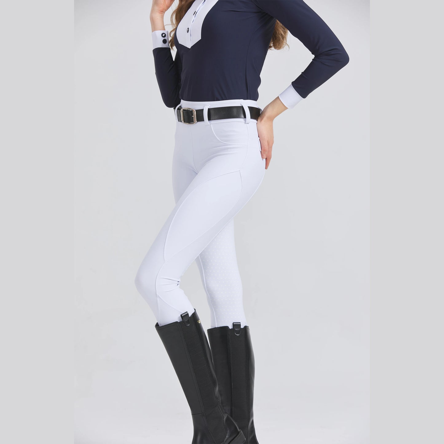 UURUUCN Women Equestrian Silicone Anti Slip Riding Pants