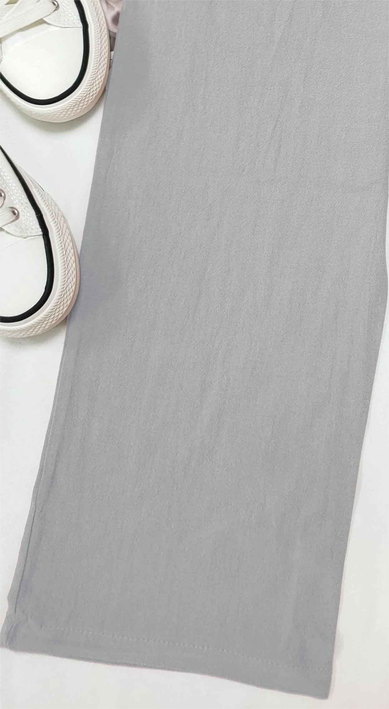 Guangdong Choice Cotton Linen Cropped Pants For Women, Casual Straight
