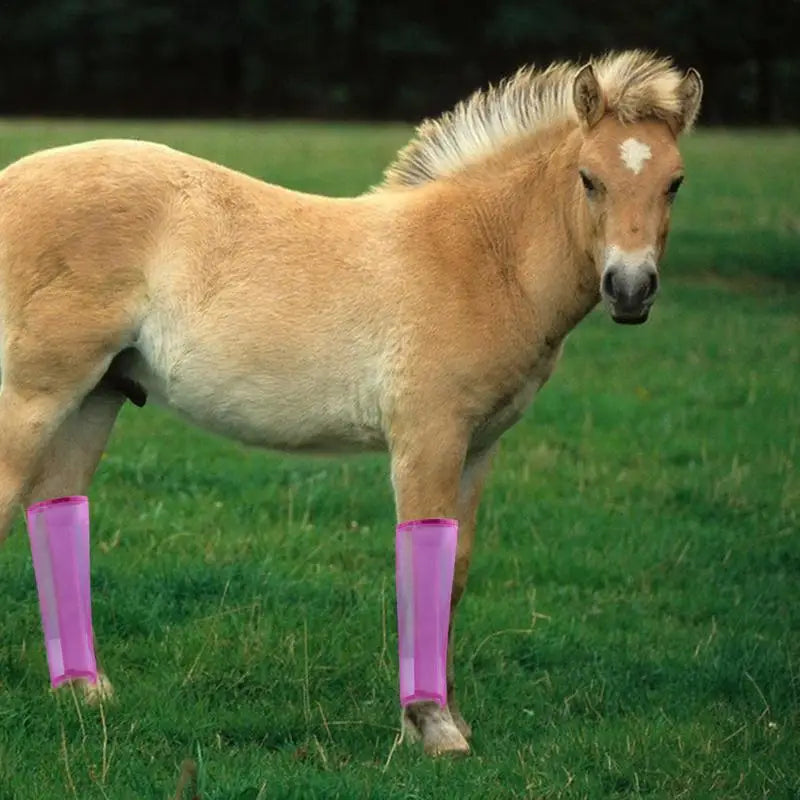 Horse Leg Guards Reusable Fly Boots For Horses Breathable
