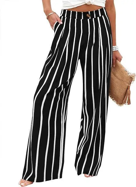 Cakulo Cotton Linen Pants Women Casual Lightweight Trousers With Pockets