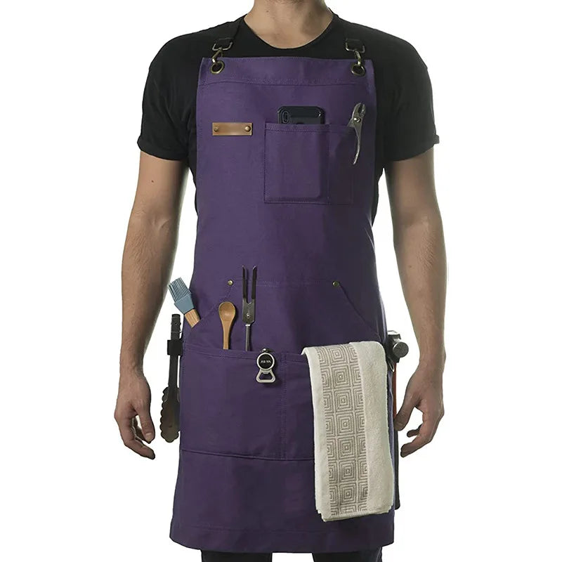 Jiangxi Choice Heavy Duty Canvas Apron With Tool Pockets