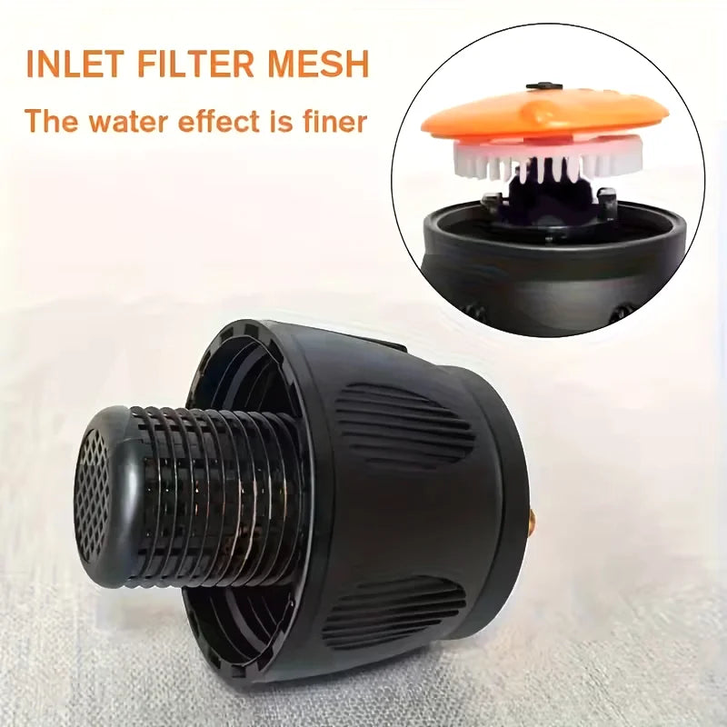 360° Rotating Retractable Lawn Sprinkler, Stainless Steel Irrigation System with Adjustable Tripod & Atomizing Nozzle for Garden