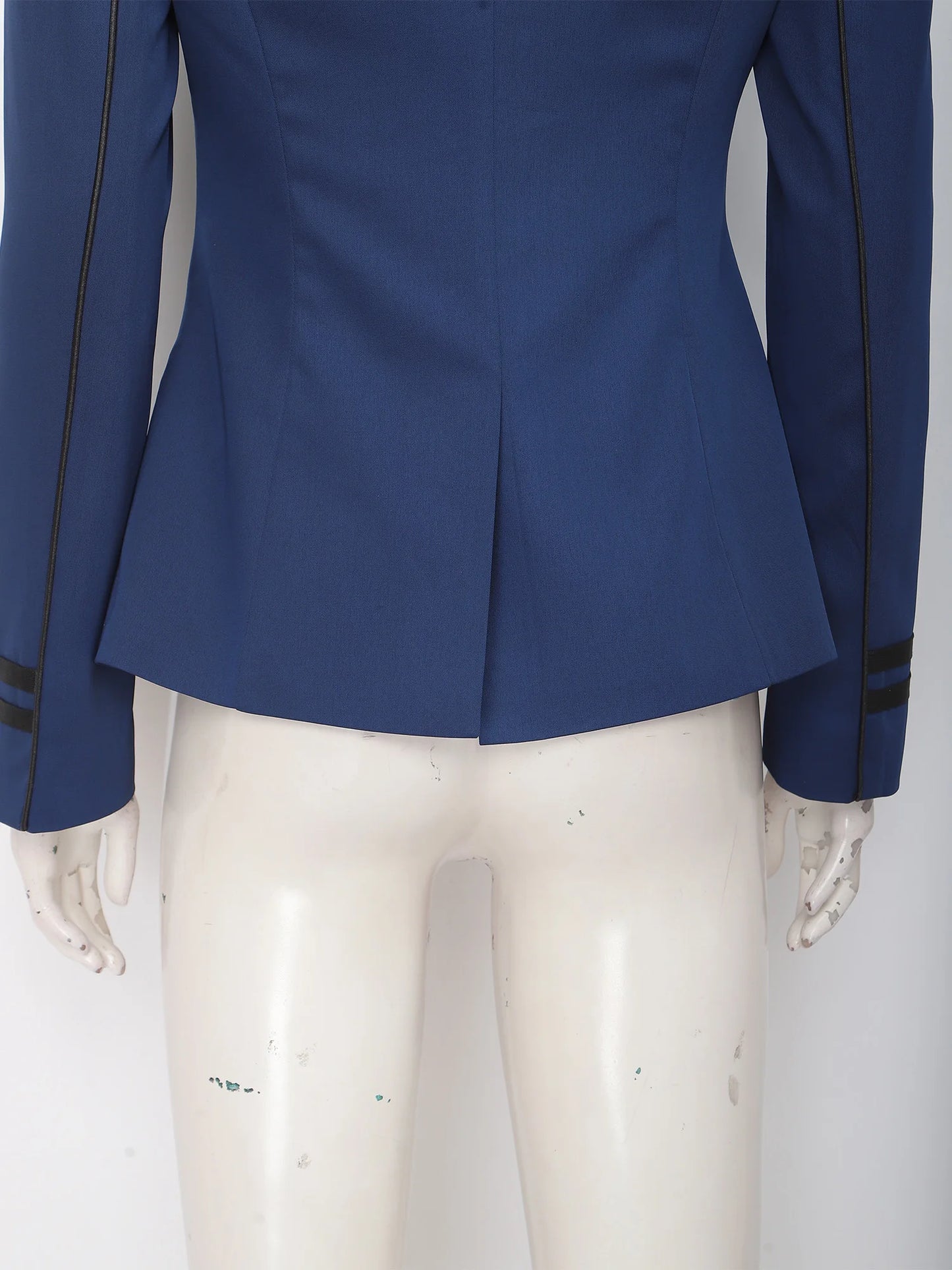 Women's Equestrian Riding Blazer With Lapel Collar Pockets