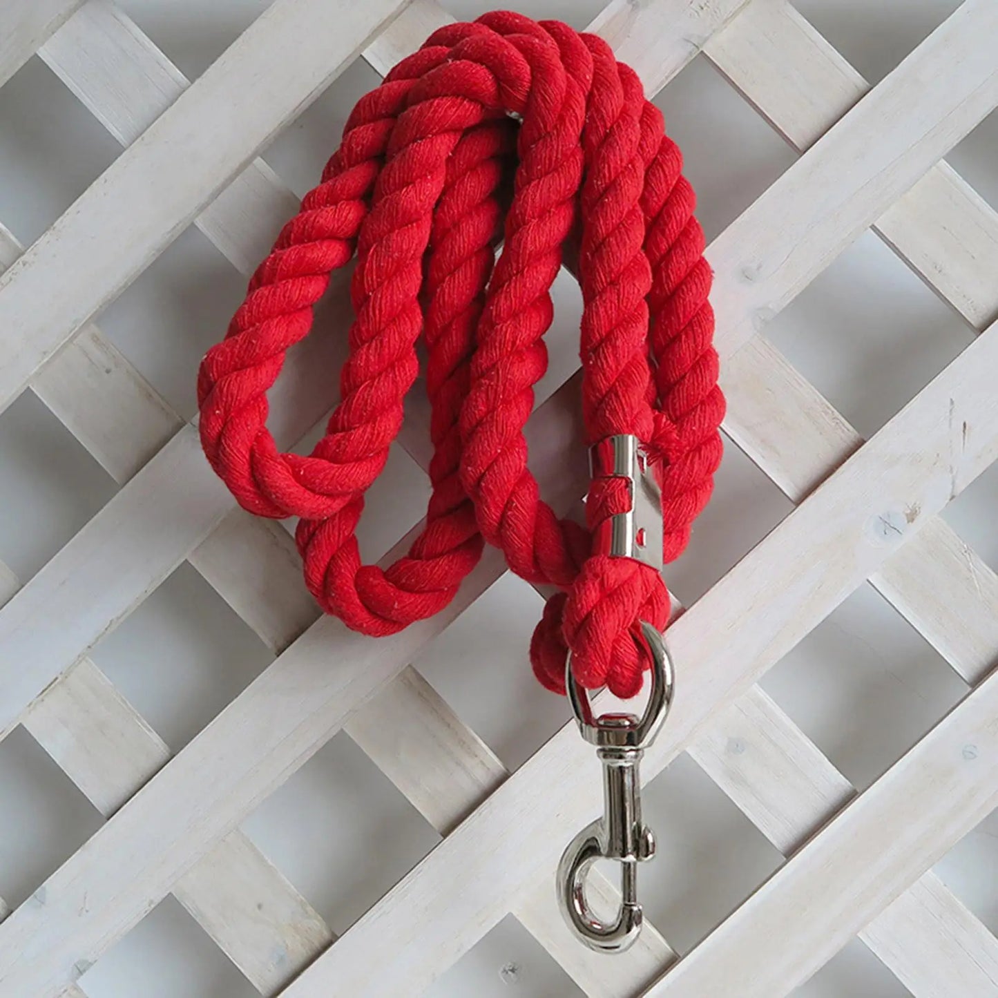 Cotton Weave Equestrian Rein Halter and Leading Rope for Horses