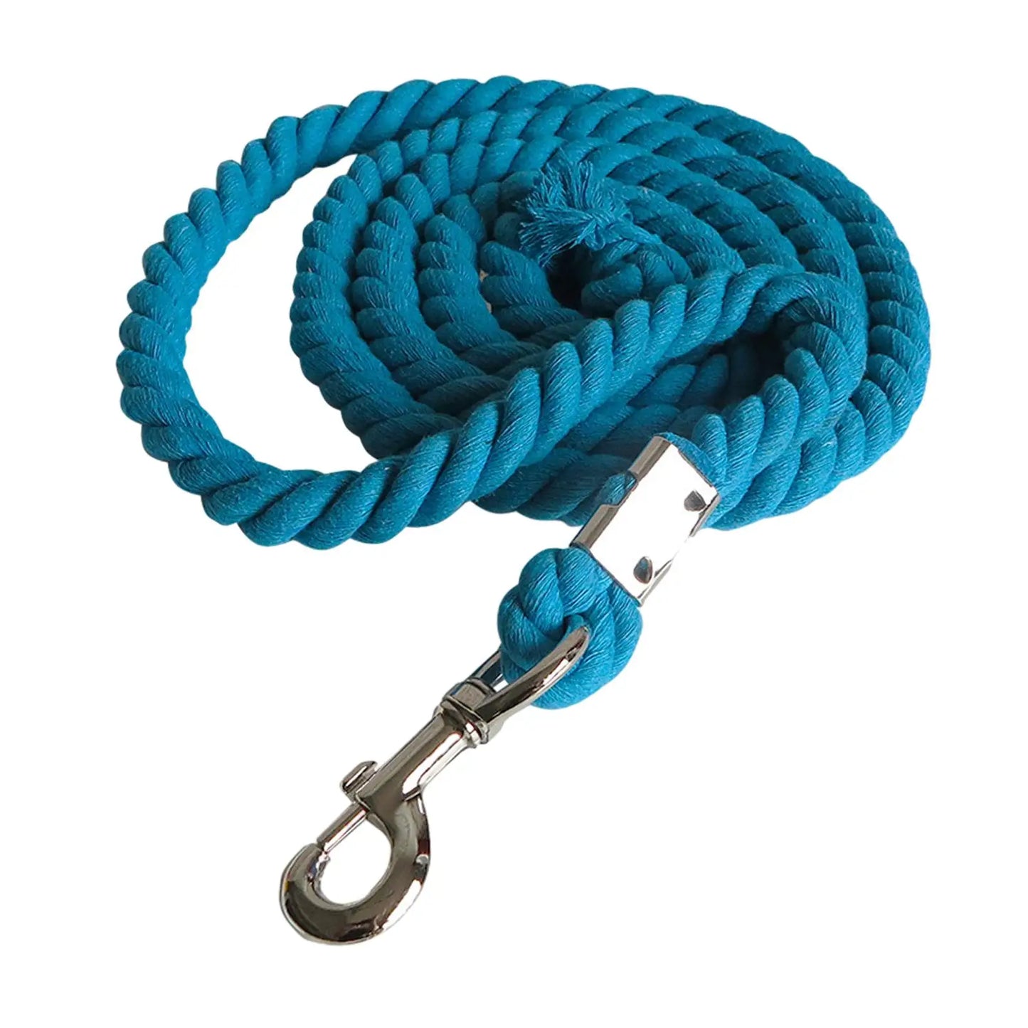 Cotton Weave Equestrian Rein Halter and Leading Rope for Horses