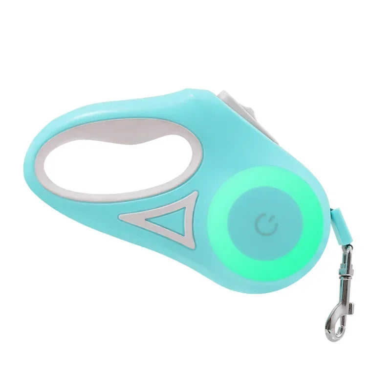 NONECN LED Luminous Retractable Dog Leash For Medium Dogs