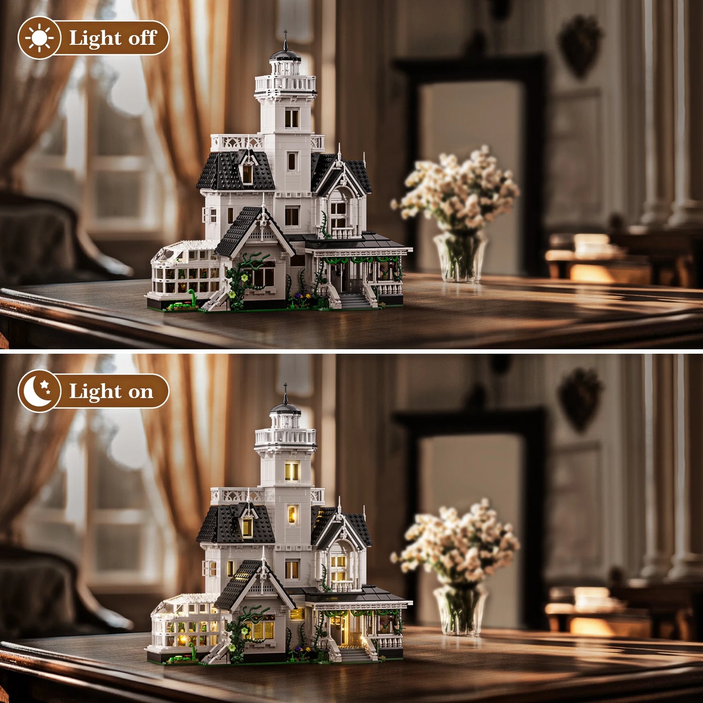 Magic House Building Set Owens House With LED Light