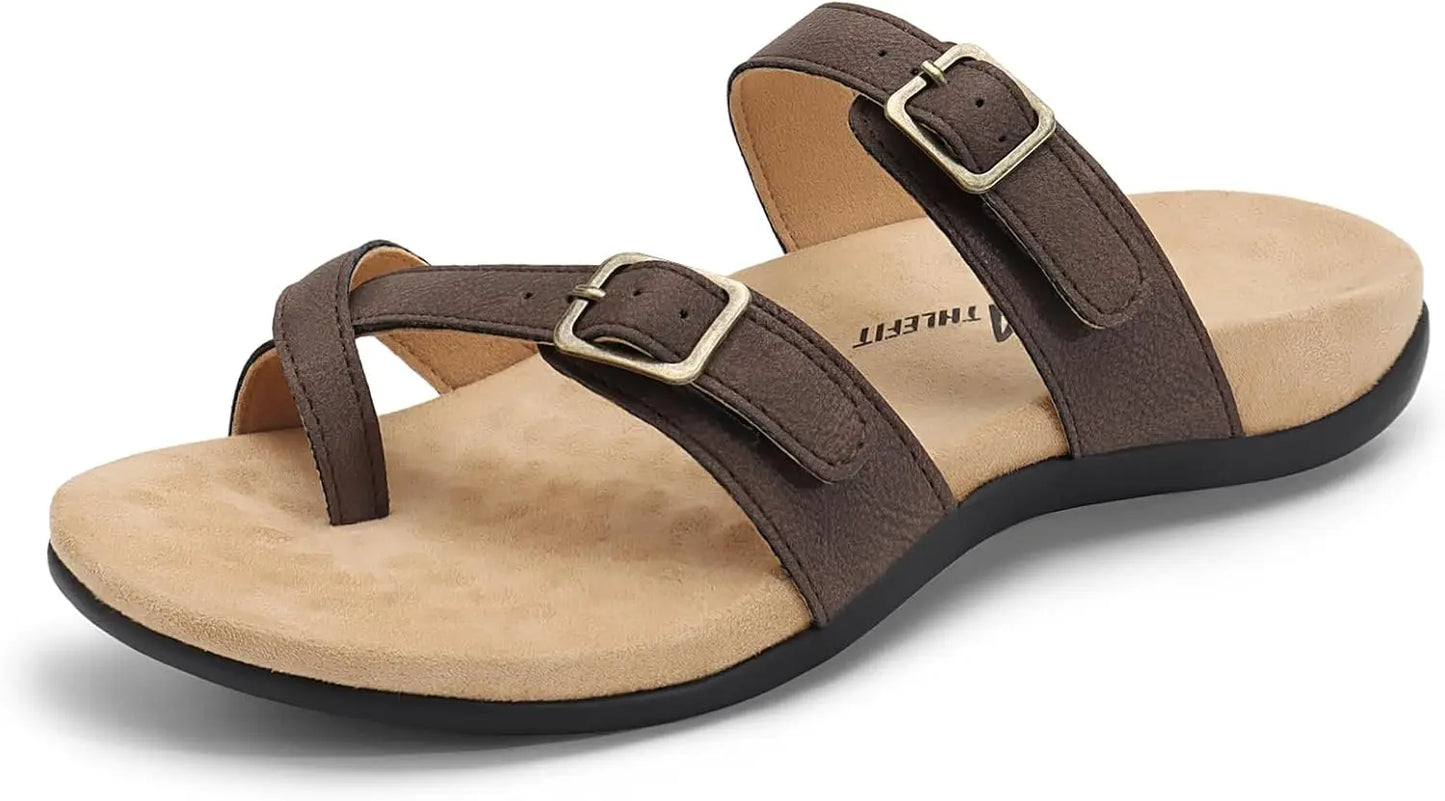 Orthopedic Womens Adjustable Arch Support Sandals