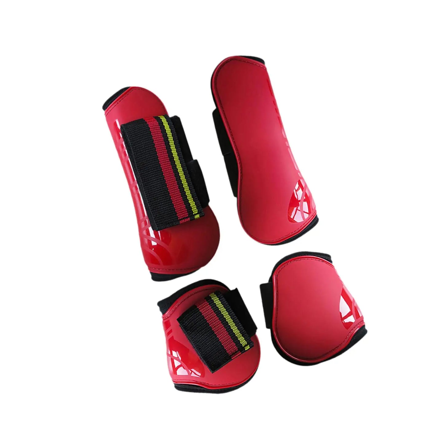 Horse Tendon Boots 4Pcs Lightweight Leg Guards For Cross Country