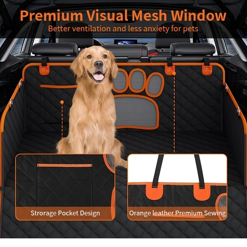 NONECN Dog Seat Cover Hammock For Cars Heavy Duty Protect