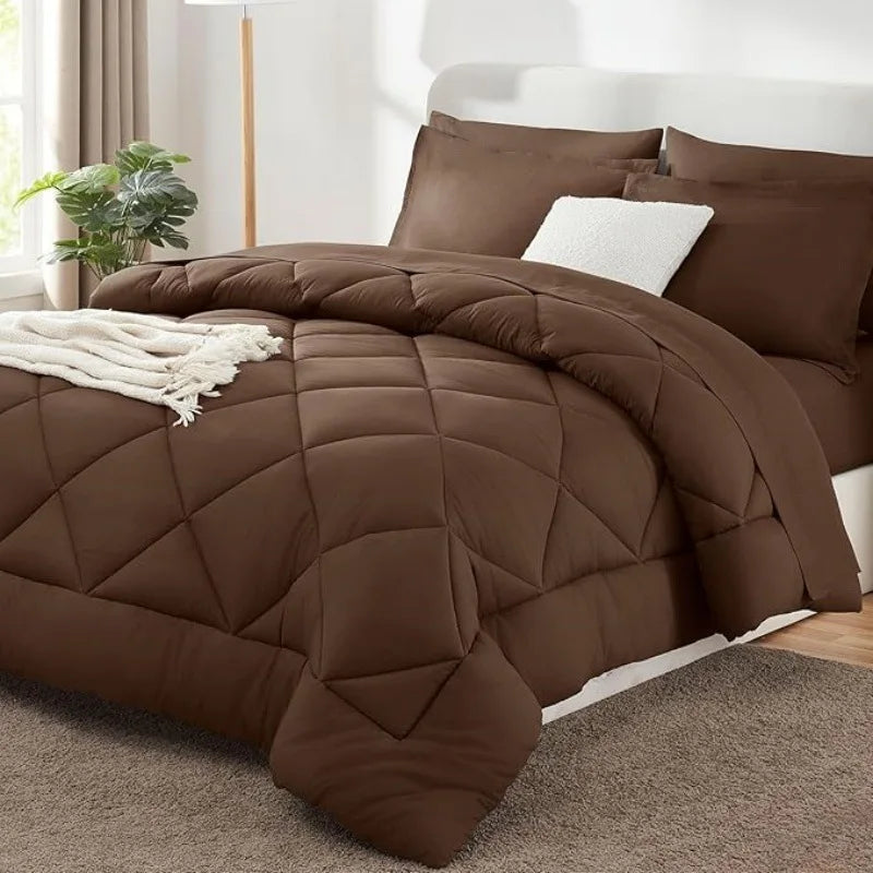 Luxury Bamboo Fiber 460 Gr Down Alternative Comforter Set