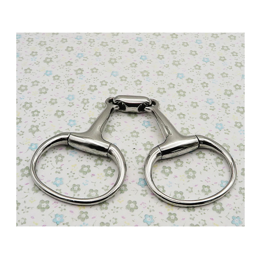 Stainless Steel Eggbutt Snaffle Bit For Horse Training