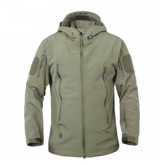 Unisex Outdoor Waterproof Softshell Jacket Polartec Windproof Rainproof
