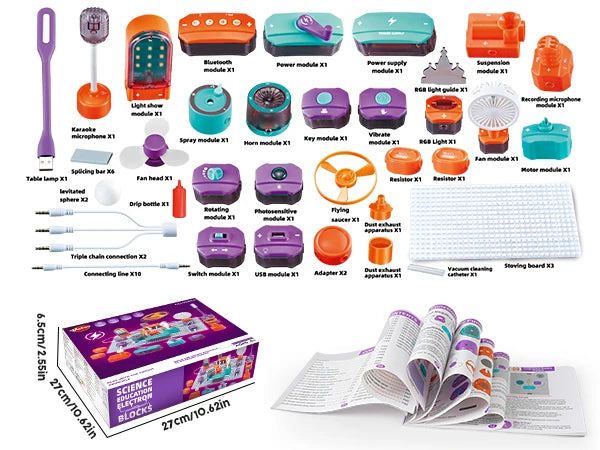 Vatos Science Circuit Kit For Kids Educational Diy Electronics Set