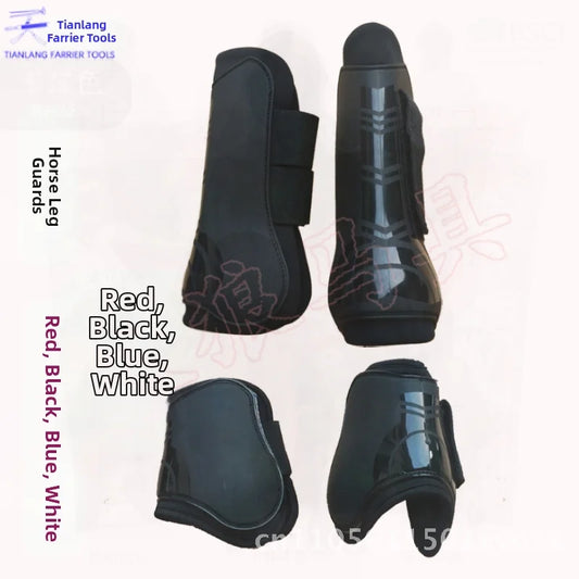 Neoprene Horse Leg Warmers And Leg Guards For Equestrian Care