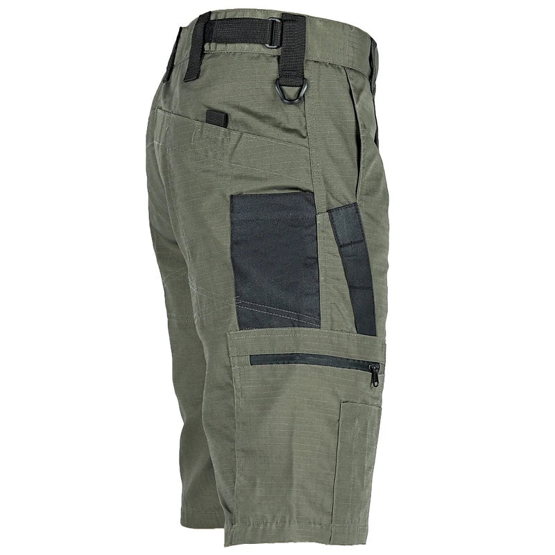 Summer Tactical Shorts For Men Quick Dry Cargo MultiPocket Waterproof