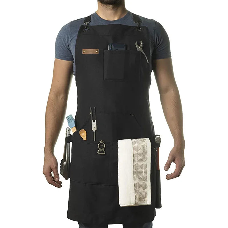 Jiangxi Choice Heavy Duty Canvas Apron With Tool Pockets