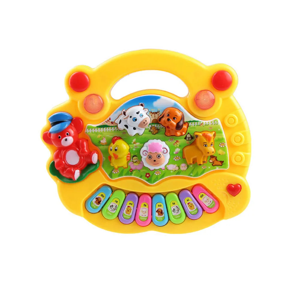 Baby Musical Toy Animal Sounds Keyboard Educational Toy