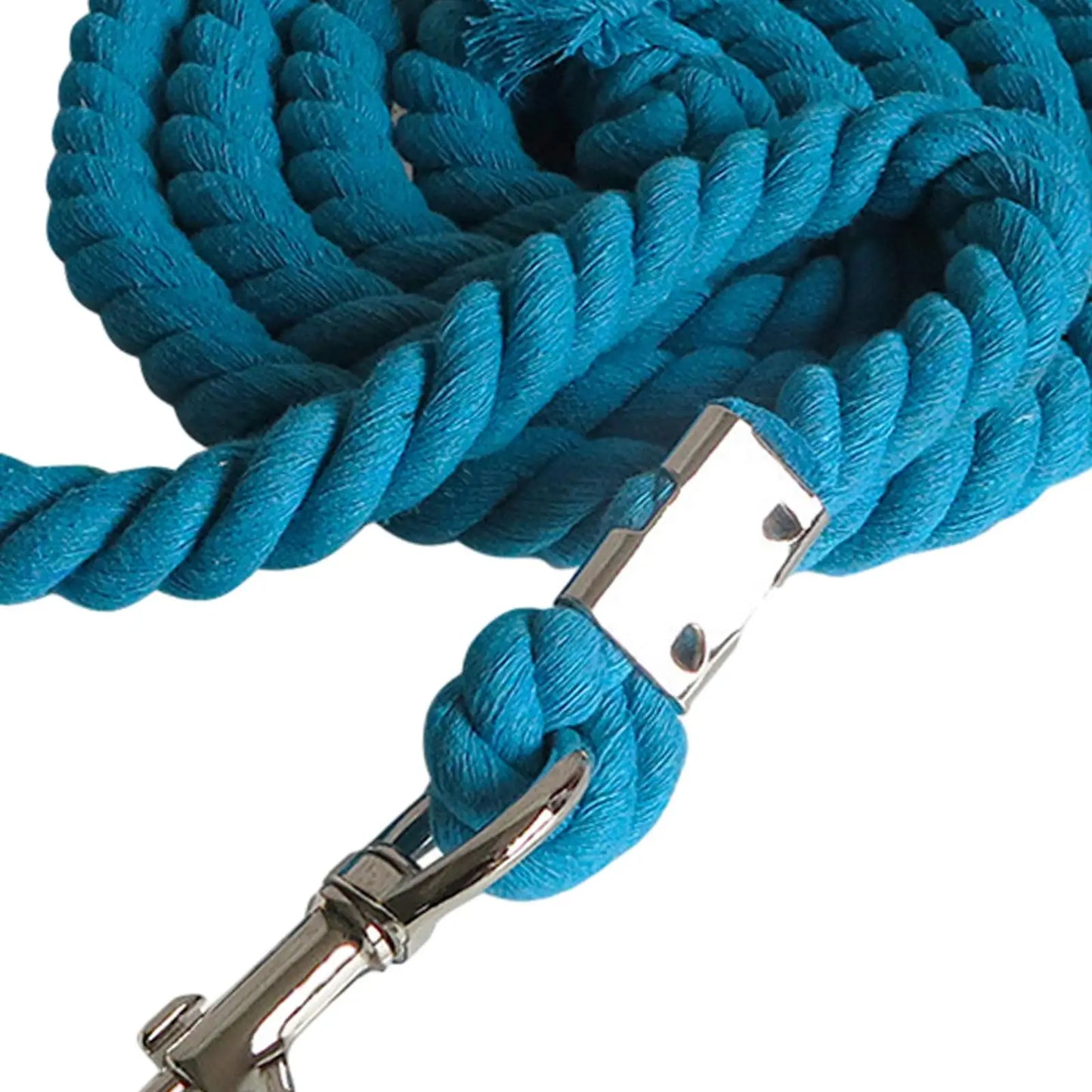 Cotton Weave Equestrian Rein Halter and Leading Rope for Horses