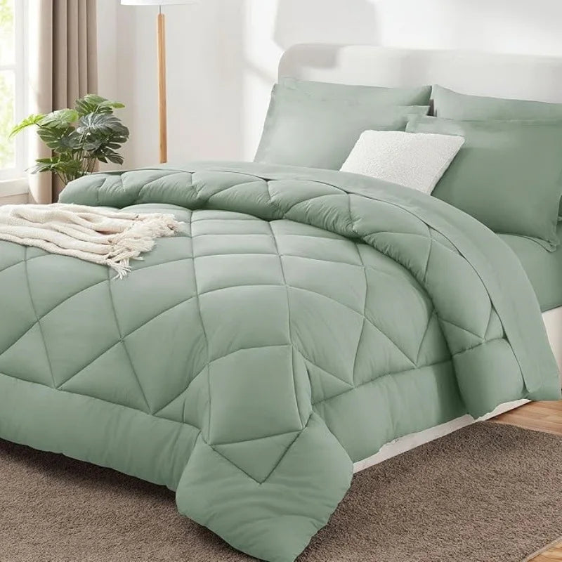 Luxury Bamboo Fiber 460 Gr Down Alternative Comforter Set