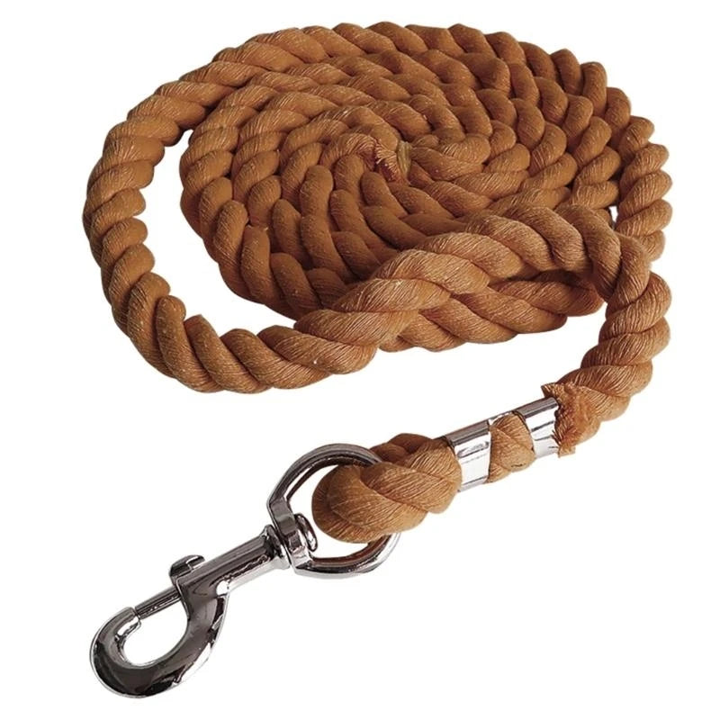 Horse Leading Rope Heavy Duty Cotton Equestrian Lead Rope